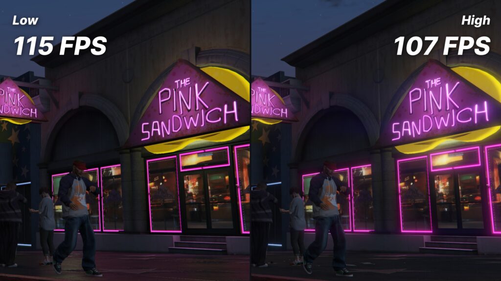 Decreasing shader quality setting will help you get 10 fps boost and still have the best graphics for GTA 5 - comparison