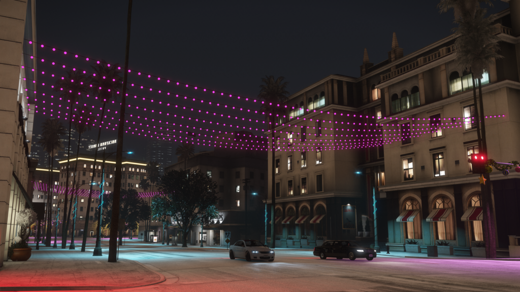 xmas lights for gta 5 fivem