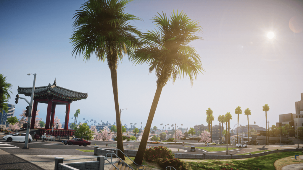 Realistic shadows and improved resolution after installing GTA V new update