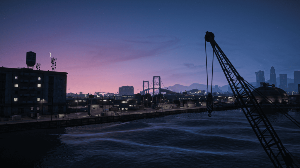 Enhanced graphics after installing the free GTA 5 update